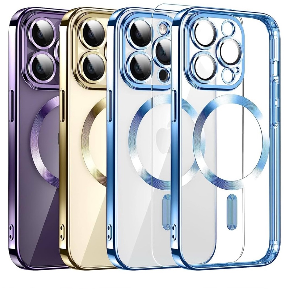 🧨NWT - Magnetic Case for iPhone 15 Pro Max - Sierra Blue - Picture 4 of 6